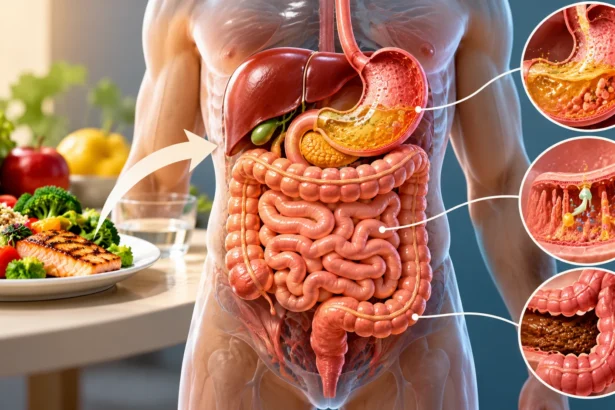 How Does the Digestive System Break Down Food in the Body
